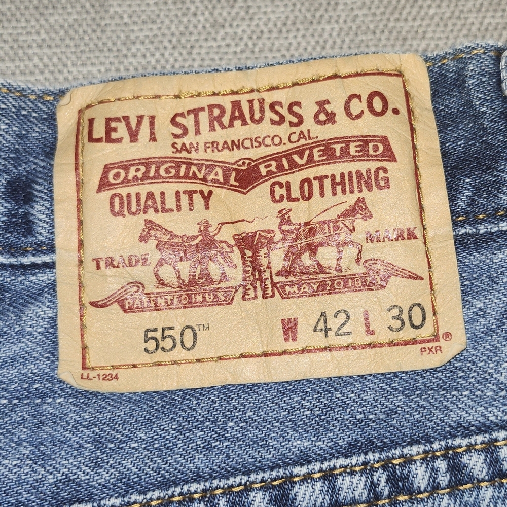 Levi's Relaxed Fit Blue Jeans